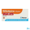 NIFEDIPINE LP 30MG VIATRIS CPR 30