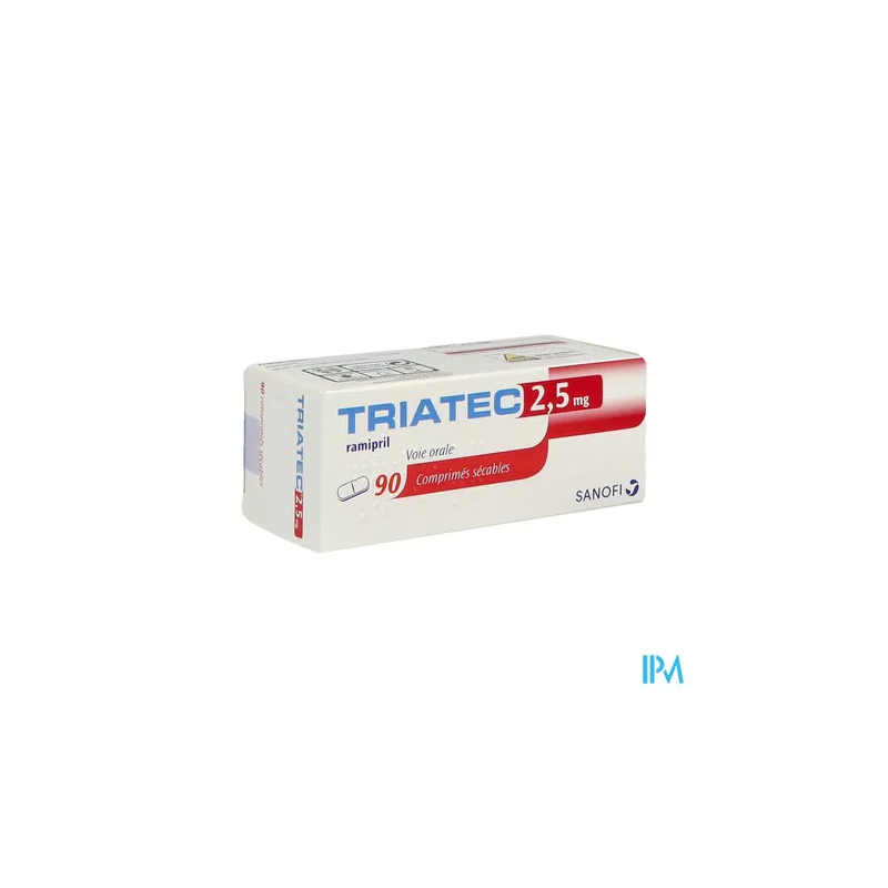 TRIATEC 2,5MG CPR SECABLE 90