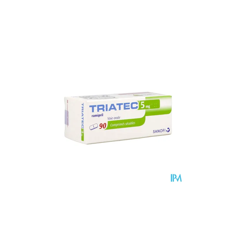 TRIATEC 5MG CPR SECABLE 90