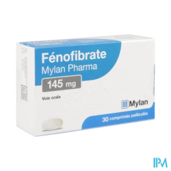 FENOFIBRATE 145MG VIATRIS CPR 30