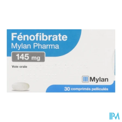 FENOFIBRATE 145MG VIATRIS CPR 30