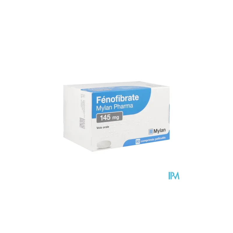 FENOFIBRATE 145MG VIATRIS CPR 90