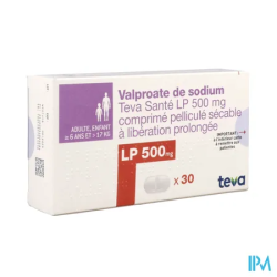 VALPROATE SOD LP 500MG TEV CPR S30