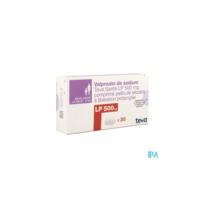 VALPROATE SOD LP 500MG TEV CPR S30