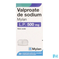VALPROATE SOD LP 500MG VTS CPR S30
