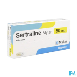 SERTRALINE 50MG VIATRIS GELULE 28