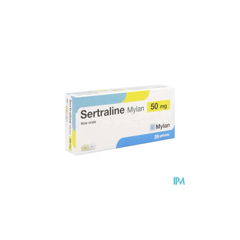 SERTRALINE 50MG VIATRIS GELULE 28