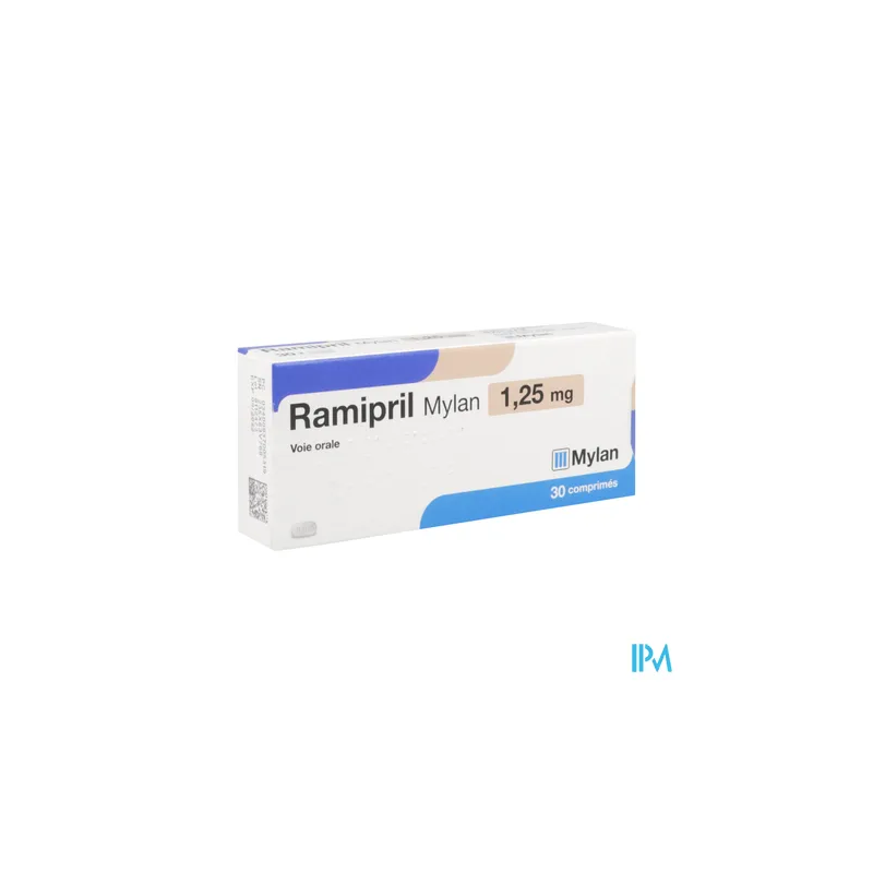 RAMIPRIL 1,25MG VIATRIS CPR 30