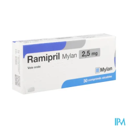 RAMIPRIL 2,5MG VIATRIS CPR SEC 30