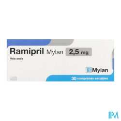 RAMIPRIL 2,5MG VIATRIS CPR SEC 30