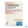 ATROPINE 0,5MG/ML AGUET AMP B 10