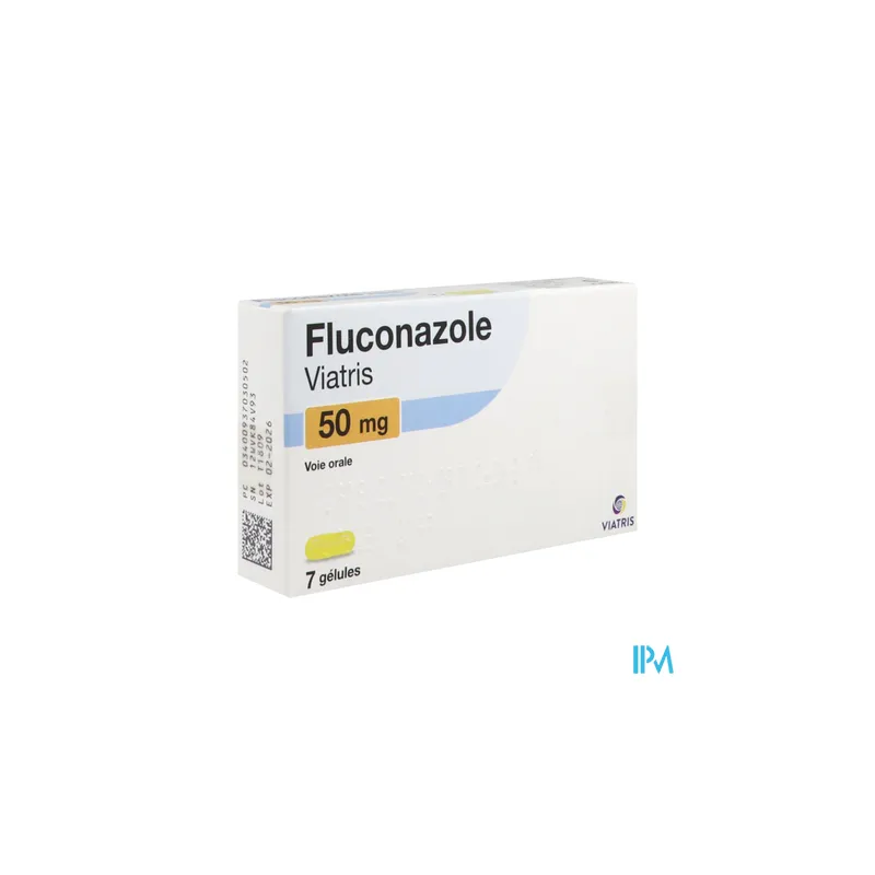 FLUCONAZOLE 50MG VIATRIS GELULE 7