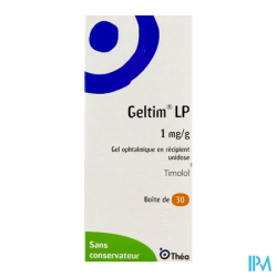 GELTIM LP 1MG/G GEL OPHT UNIDOSE30