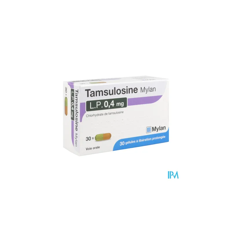 TAMSULOSINE LP 0,4MG VTS GELUL30