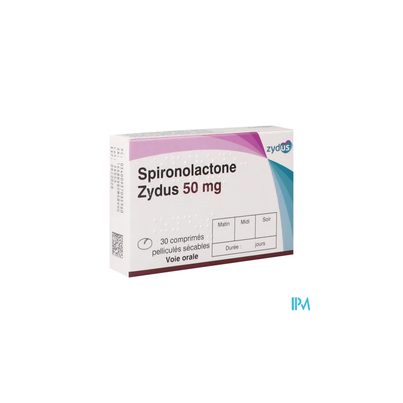 SPIRONOLACTONE 50MG ZYD CPR SEC30