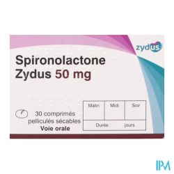 SPIRONOLACTONE 50MG ZYD CPR SEC30