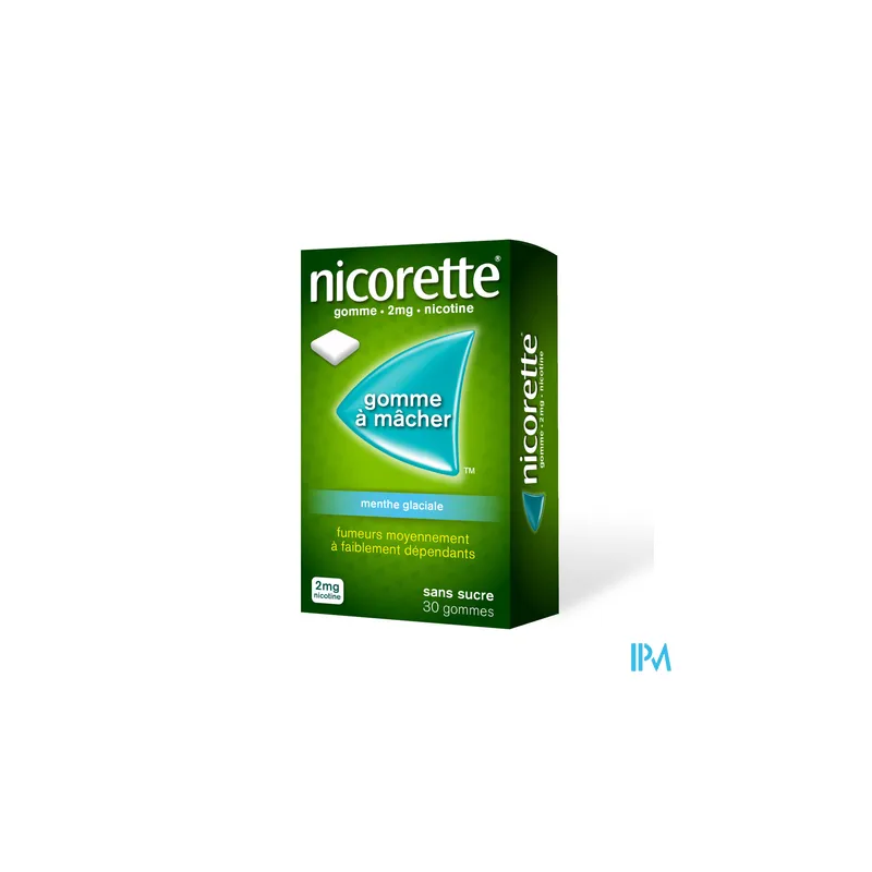 NICORETTE 2MG GOMME MENT GLA SS 30