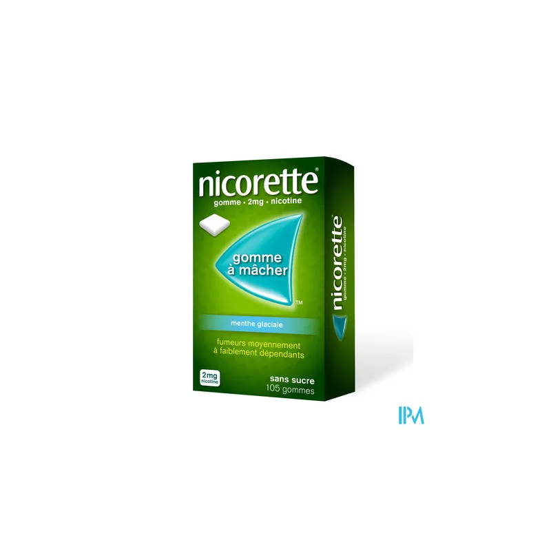 NICORETTE 2MG GOMME MENTGLA SS 105