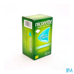 NICORETTE 4MG GOMME MENT GL SS 105