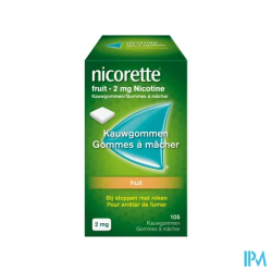 NICORETTE 2MG GOMME FRUITS SS 30