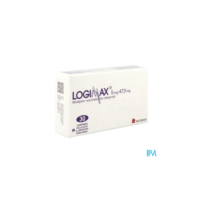 LOGIMAX 5MG/47,5MG CPR LP 30