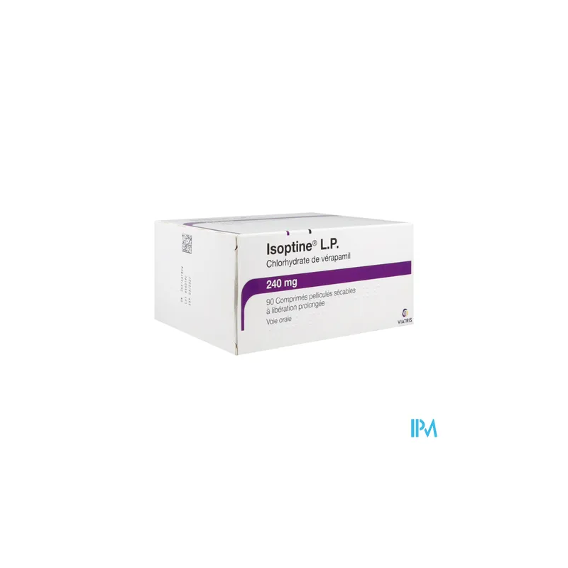 ISOPTINE LP 240MG CPR SECABLE 90
