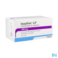 ISOPTINE LP 240MG CPR SECABLE 90
