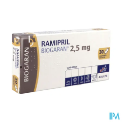 RAMIPRIL 2,5MG BIOGARAN CPR SEC 30