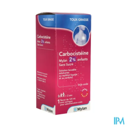CARBOCISTEINE 2% VTS SOL S/S 125ML