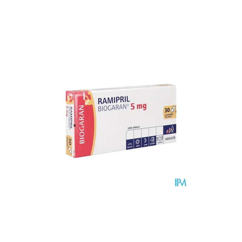 RAMIPRIL 5MG BIOGARAN CPR SEC 30