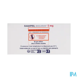RAMIPRIL 5MG BIOGARAN CPR SEC 30