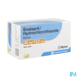 ENALAPRIL/HY 20/12,5MG VTS CS 90