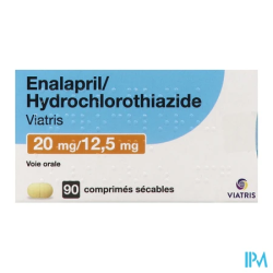 ENALAPRIL/HY 20/12,5MG VTS CS 90
