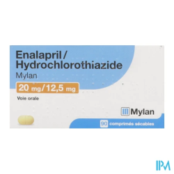 ENALAPRIL/HY 20/12,5MG VTS CS 90