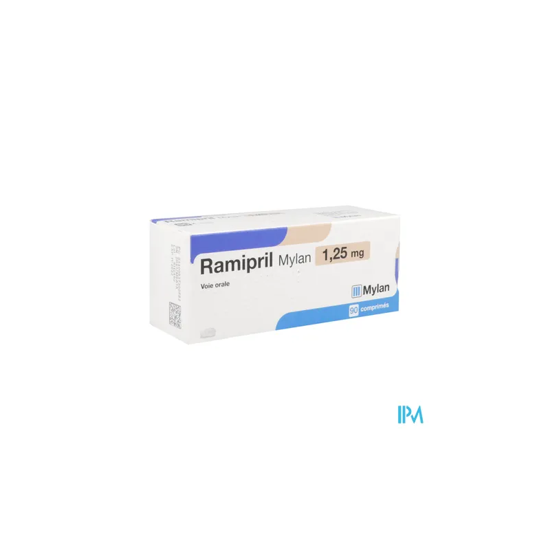 RAMIPRIL 1,25MG VIATRIS CPR 90