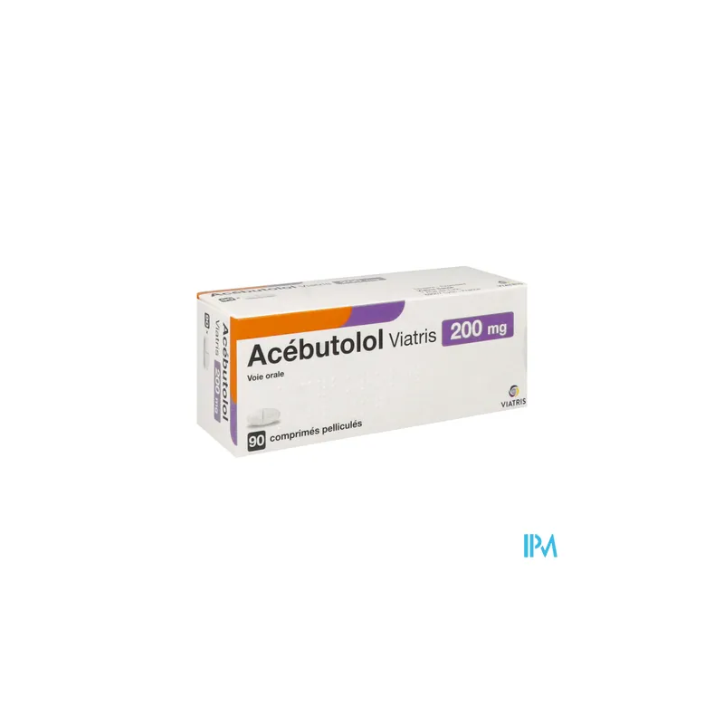 ACEBUTOLOL 200MG VIATRIS CPR 90