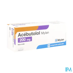 ACEBUTOLOL 200MG VIATRIS CPR 90