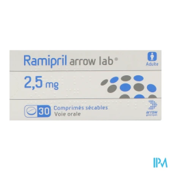 RAMIPRIL 2,5MG ARROW CPR SEC 30