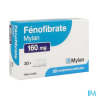 FENOFIBRATE 160MG VIATRIS CPR 30