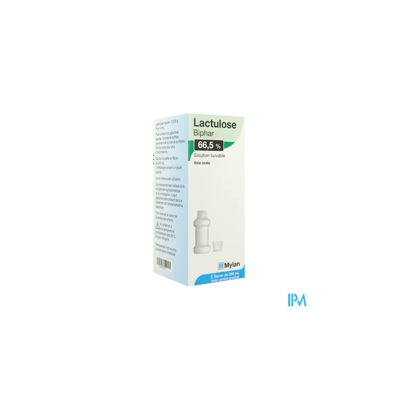 LACTULOSE 66,5% VIATRIS FL 200ML