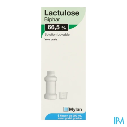 LACTULOSE 66,5% VIATRIS FL 200ML