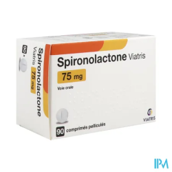 SPIRONOLACTONE 75MG VIATRIS CPR 90