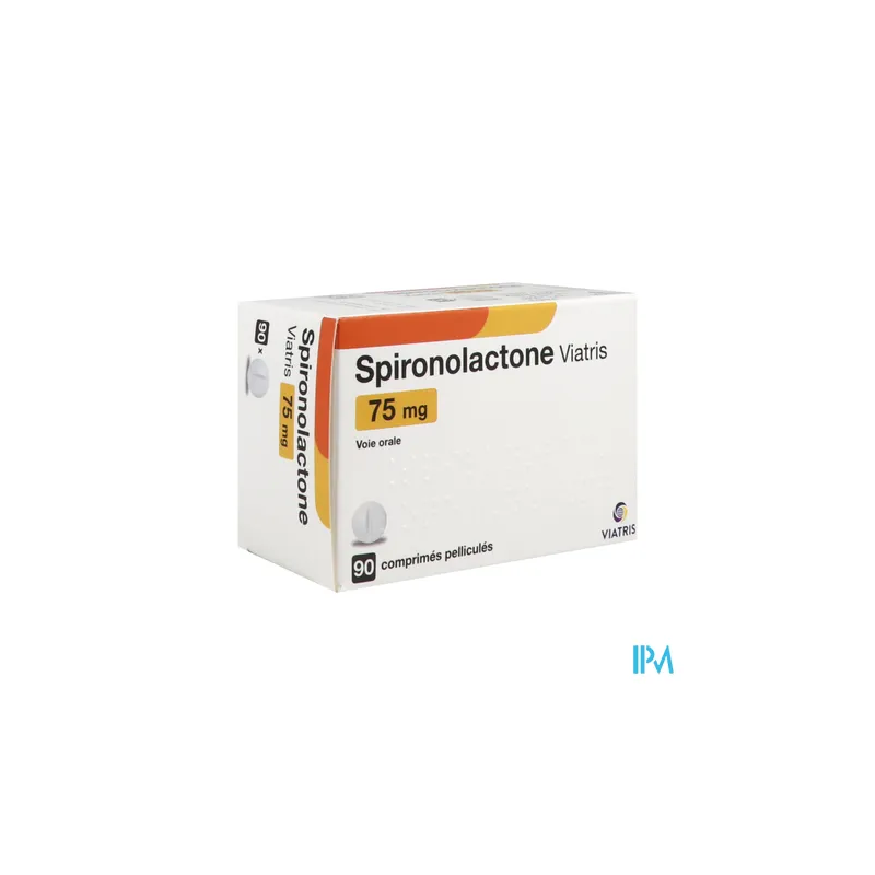 SPIRONOLACTONE 75MG VIATRIS CPR 90