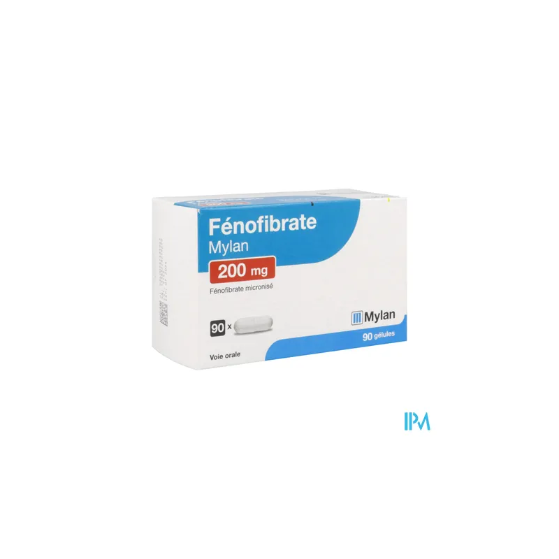 FENOFIBRATE 200MG VIATRIS GELULE90