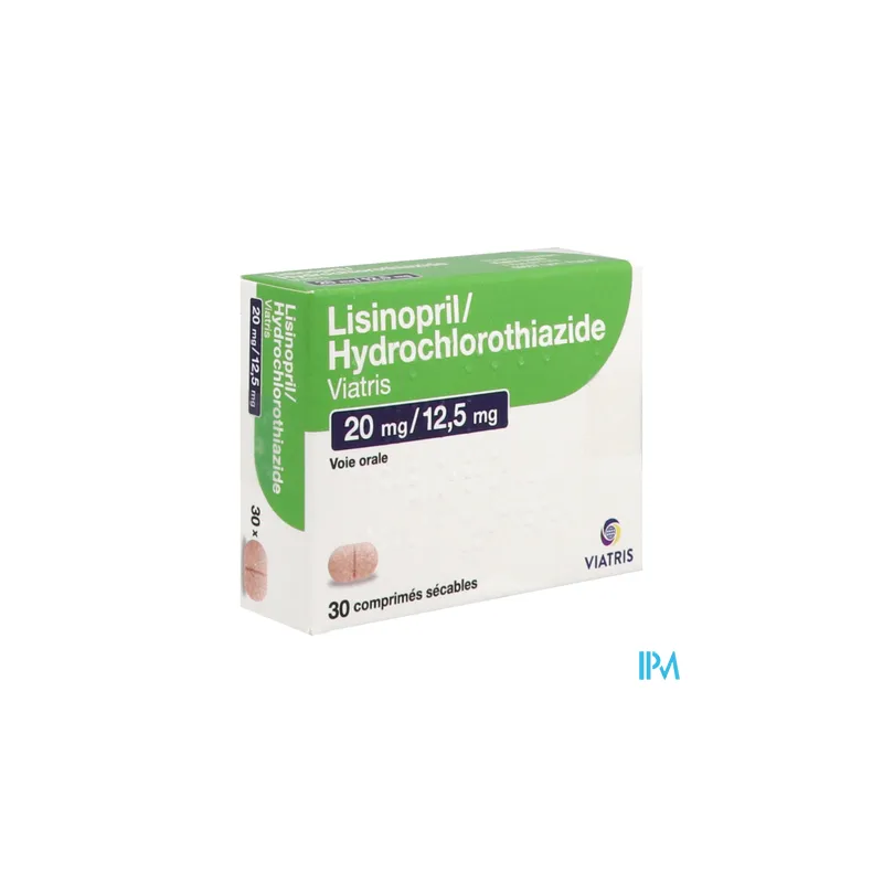 LISINOPRIL/HY 20/12,5MG VTS CS30