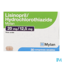 LISINOPRIL/HY 20/12,5MG VTS CS30