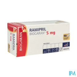 RAMIPRIL 5MG BIOGARAN CPR SEC 90