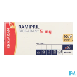 RAMIPRIL 5MG BIOGARAN CPR SEC 90