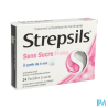 STREPSILS FRAISE S/S PAST 24