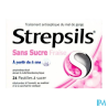 STREPSILS FRAISE S/S PAST 24